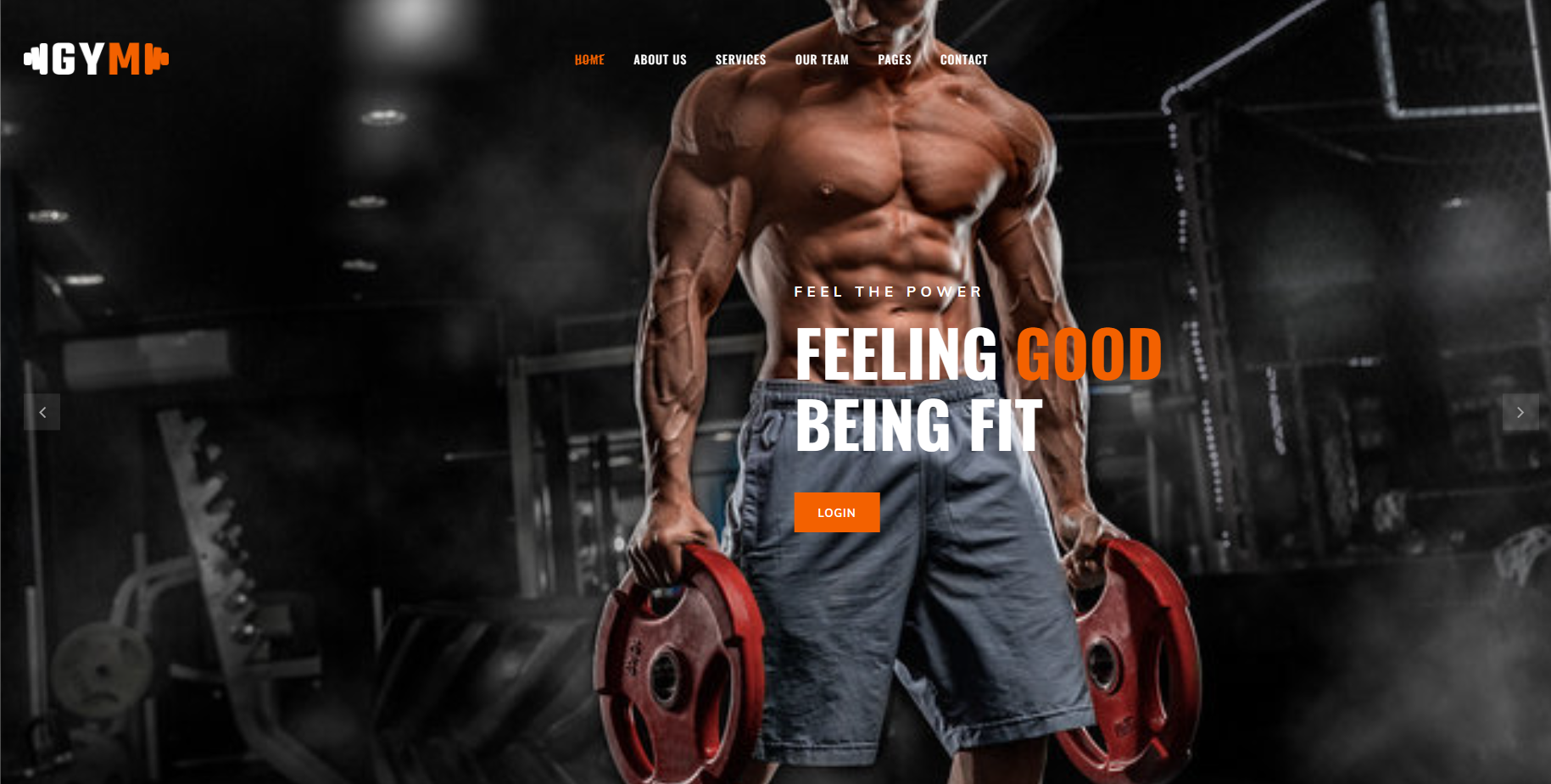 Fitness Center Web App