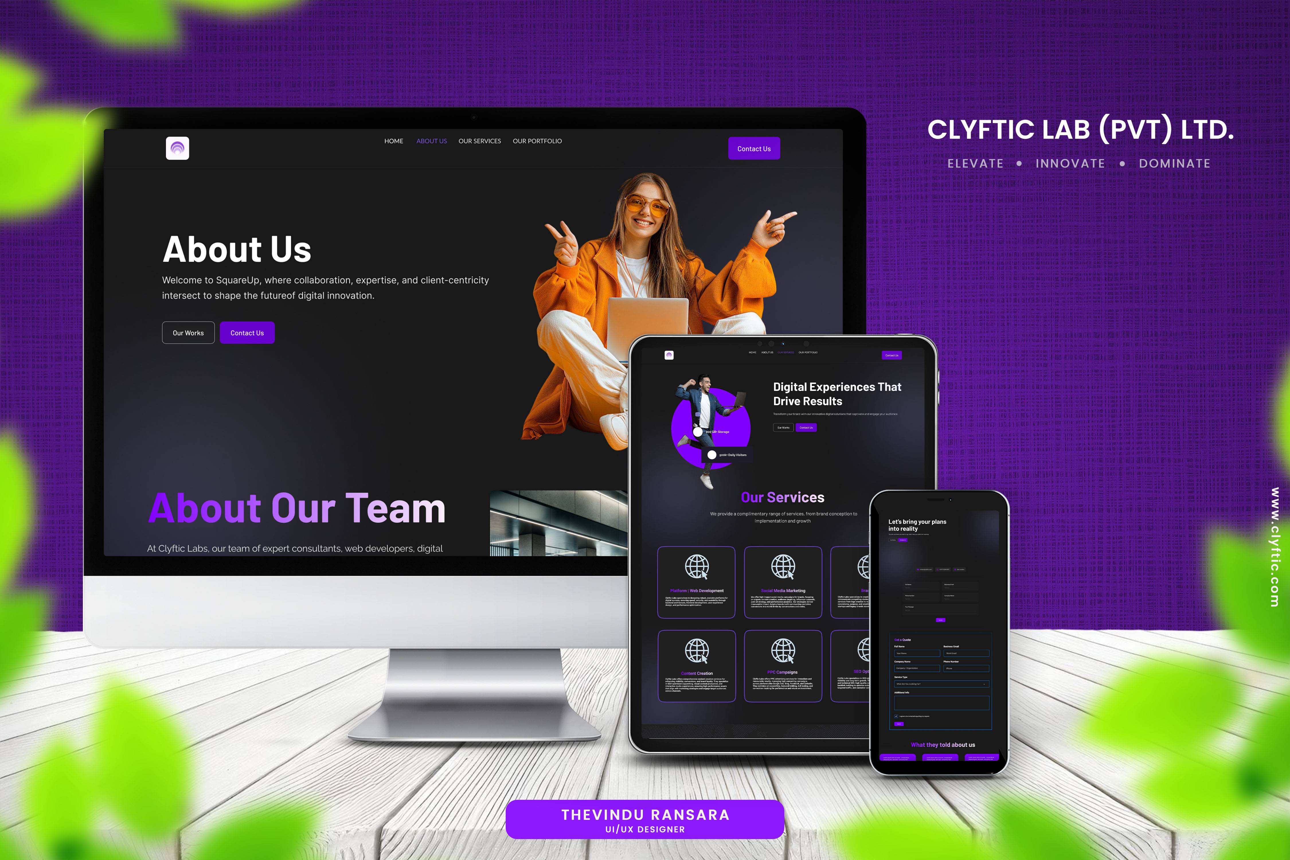 UGC Website Design