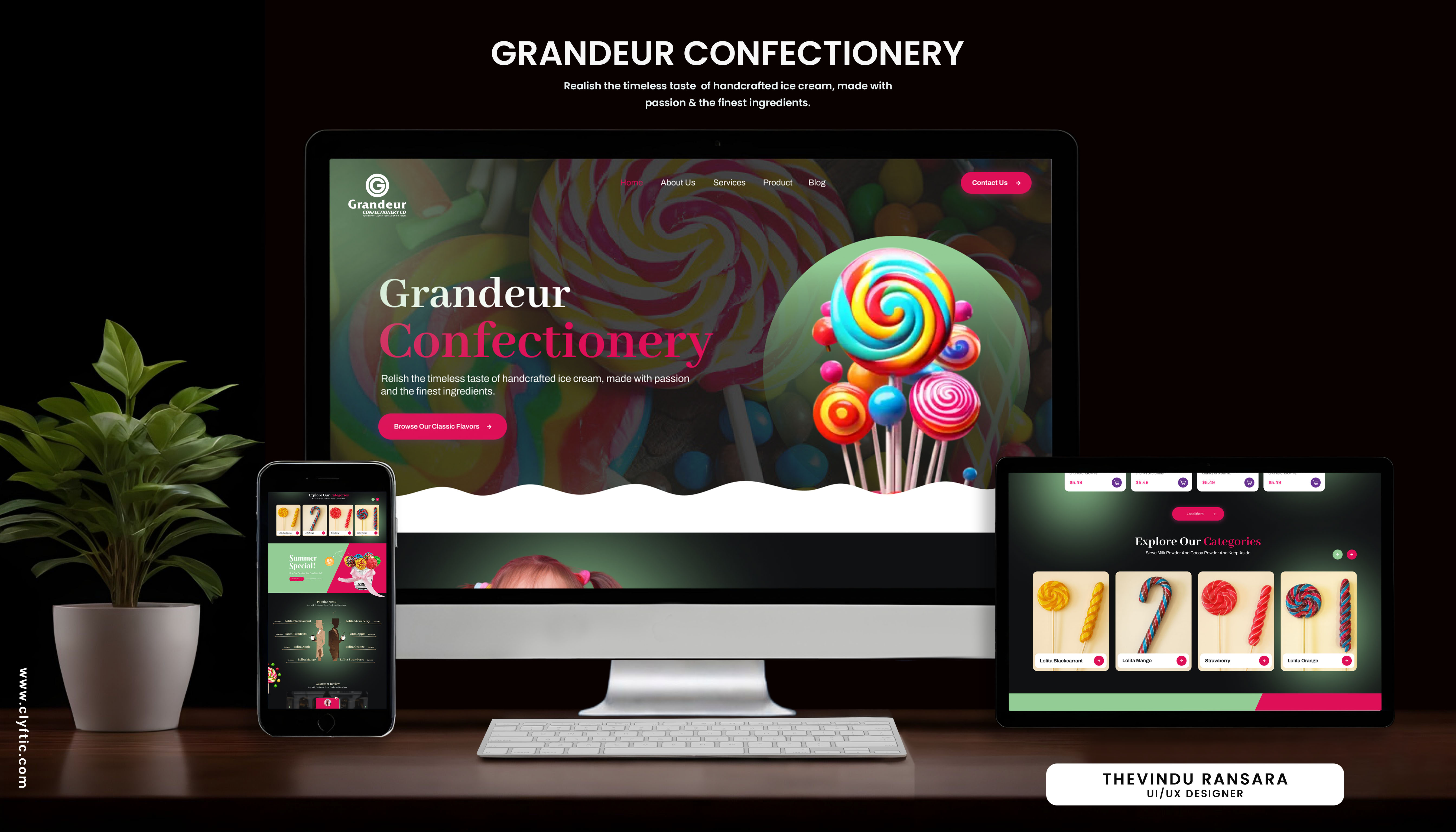 UGC Website Design